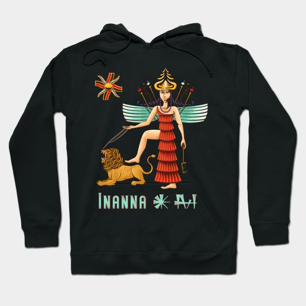 Inanna Hoodie by Dingir ENKI